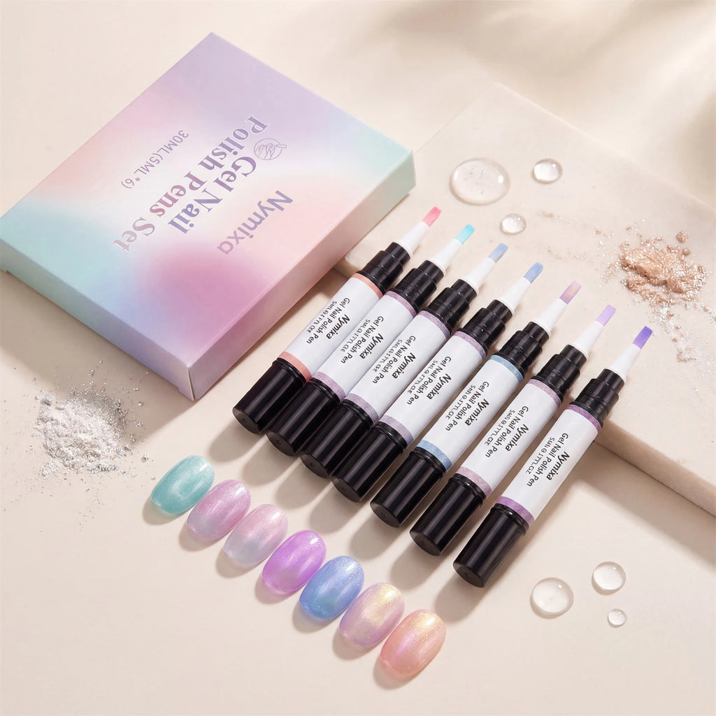 GlamGel™ Nail Pen Set 💅✨ — Salon Nails in One Easy Step
