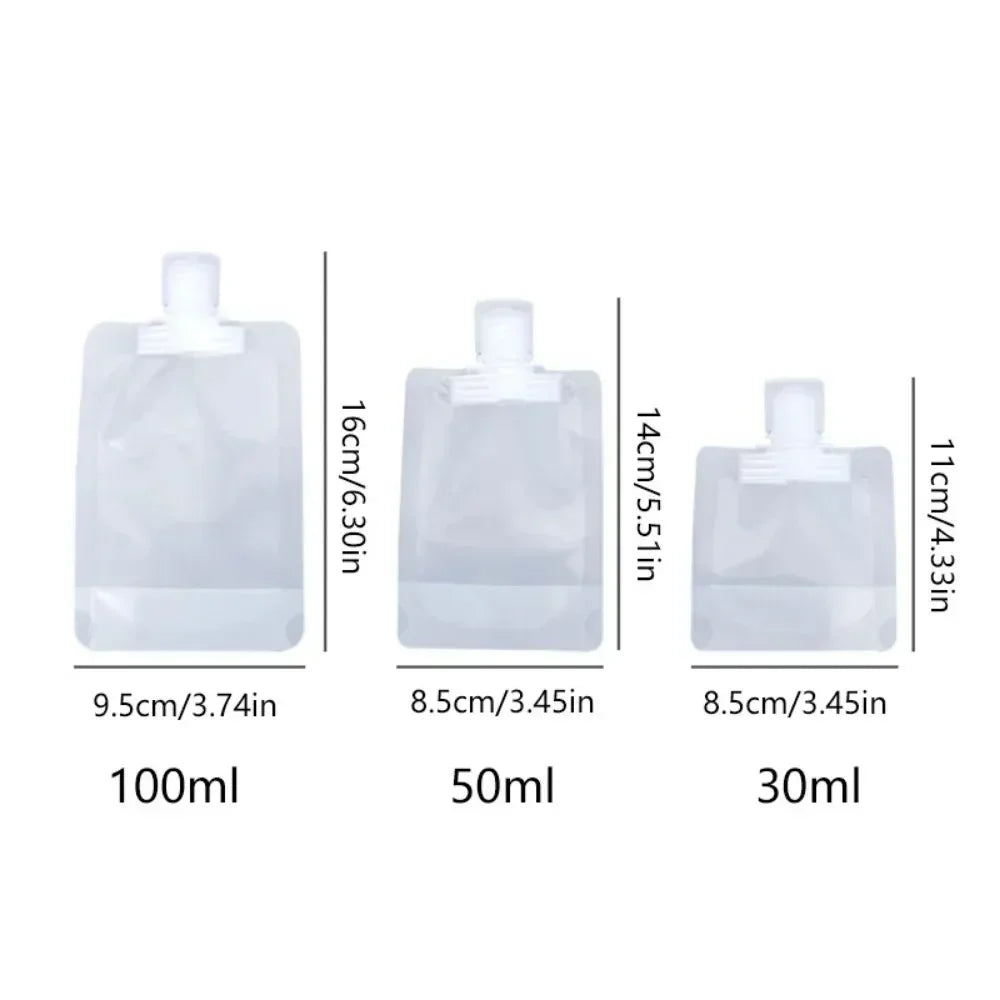 Squeeze & Go Pouch – Portable Fluid Makeup Bag