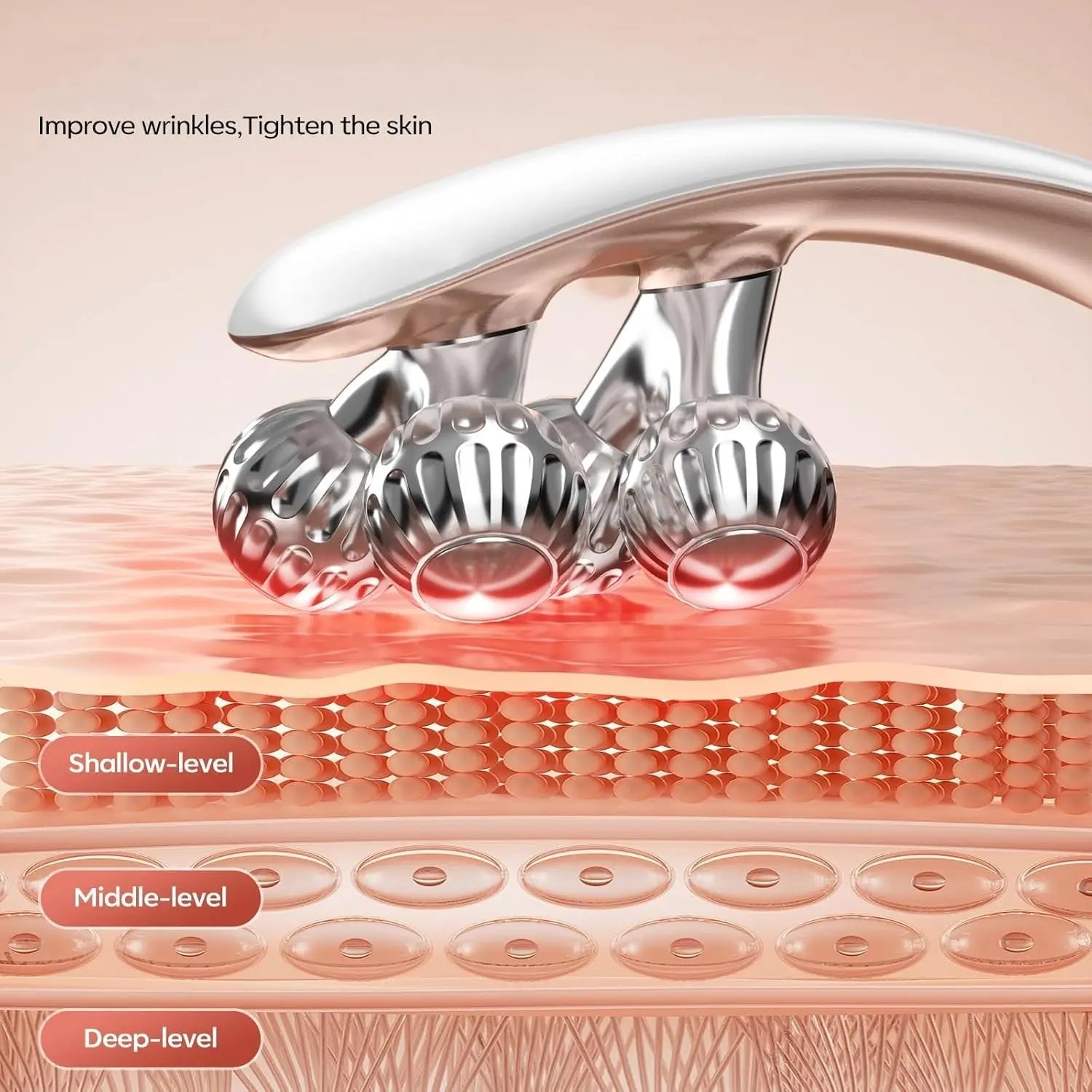 FaceSculpt™ EMS Beauty Roller 💖⚡ Lift Your V-Line