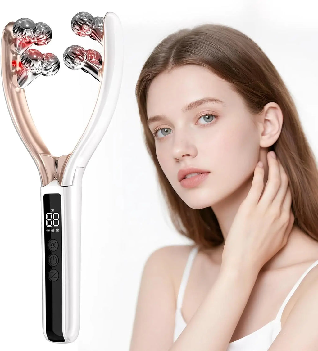 FaceSculpt™ EMS Beauty Roller 💖⚡ Lift Your V-Line