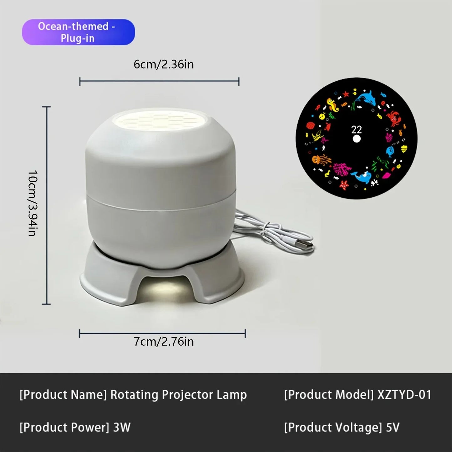 NebulaHalo Projector